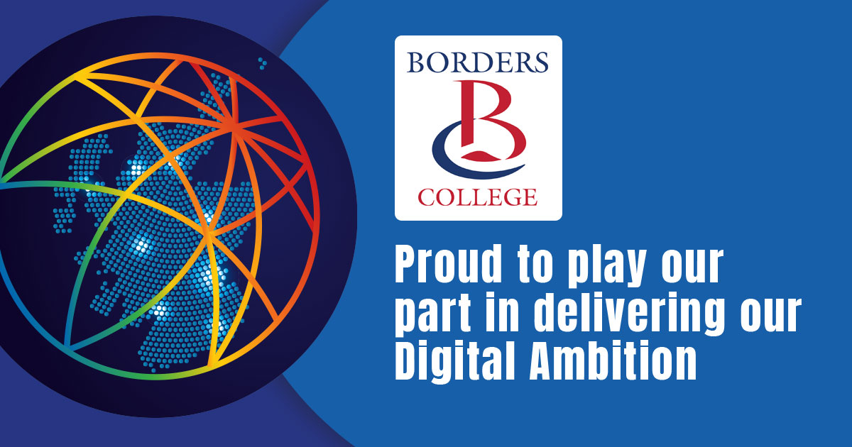Borders College digital ambition logo