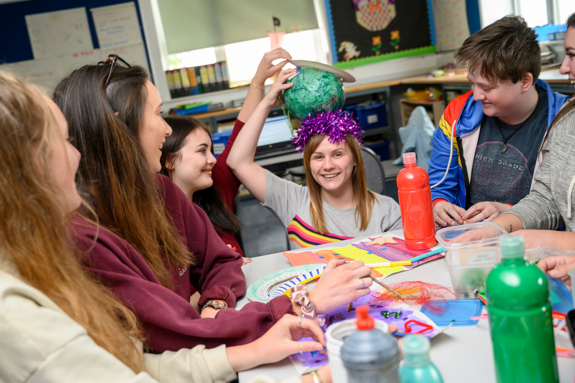 Childcare students