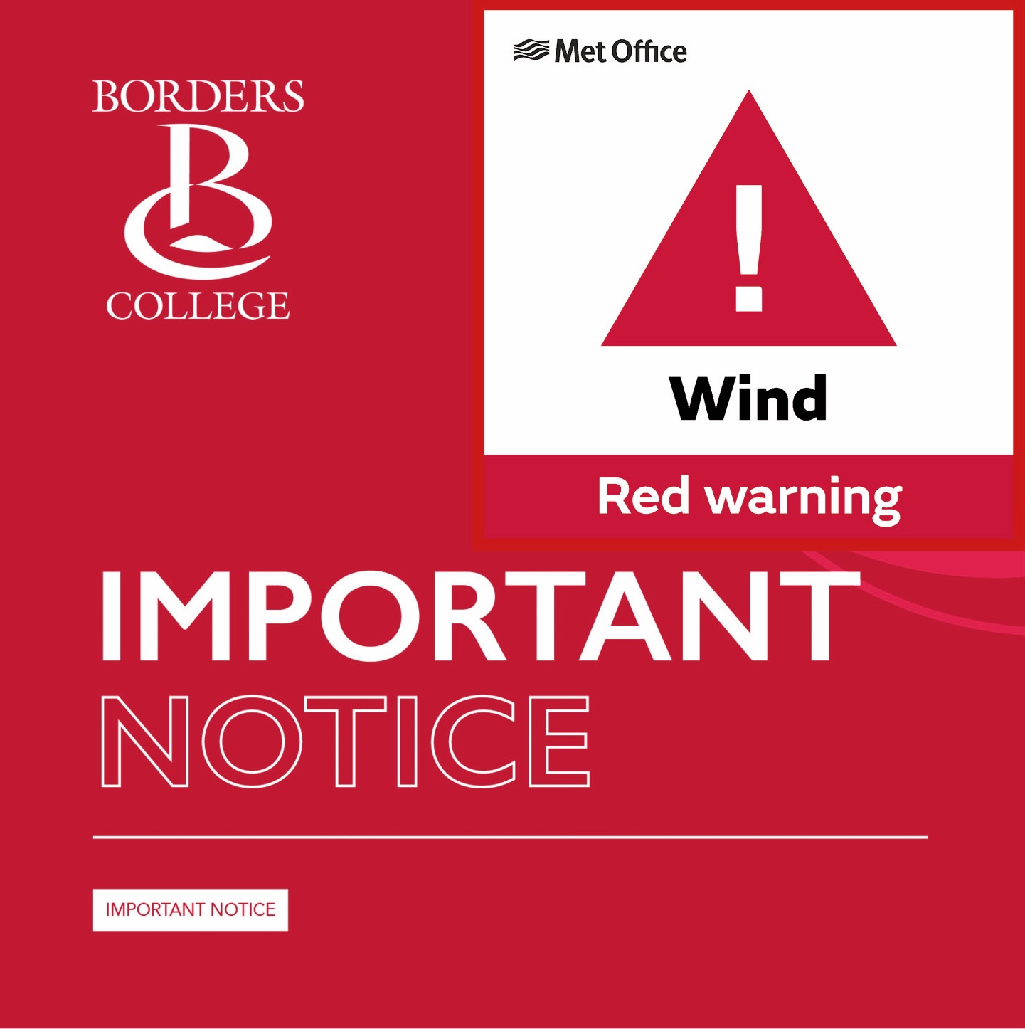 Met Office Warning